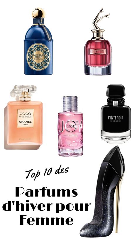 meilleur parfum femme hiver